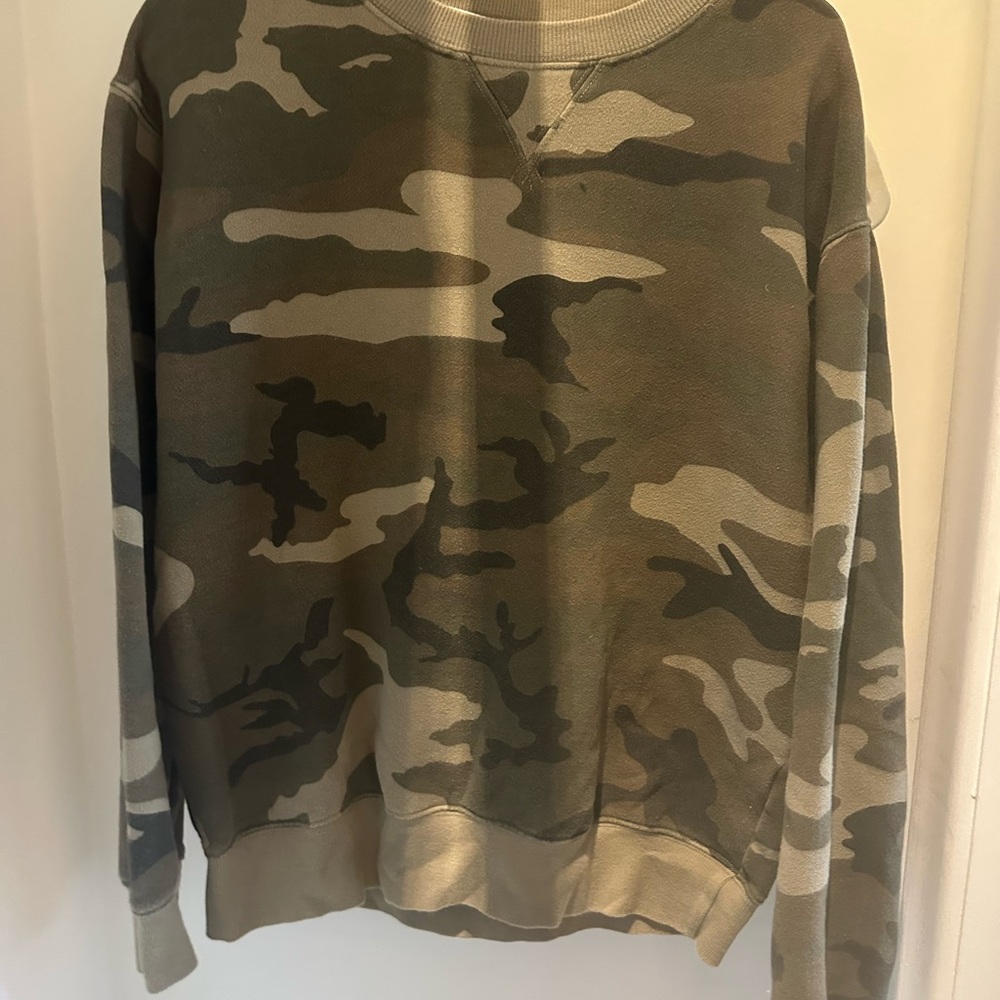 TNA Camouflage Crewneck Sweater